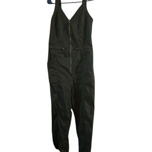 Pistola Black Jumpsuit Sleeveless Utility Style Small Pockets